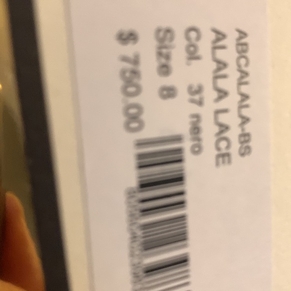 NWT Chiara Boni shift dress with crochet sleeves size 8 - Picture 4 of 6